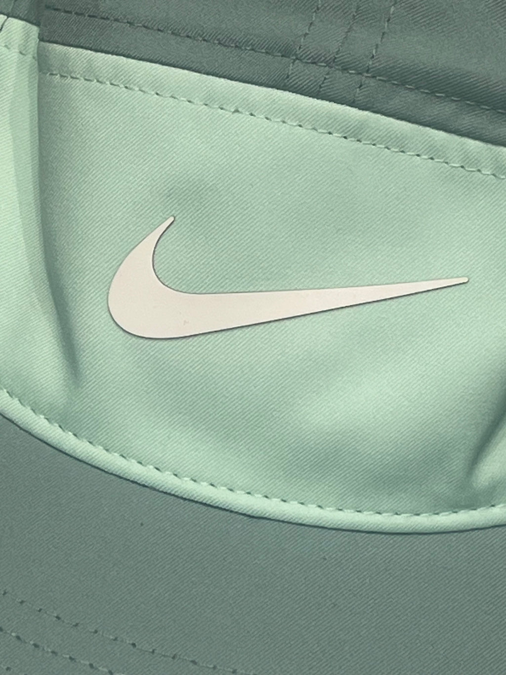 Light Green Nike Dri Fit Fly 5 Panel Running Cap