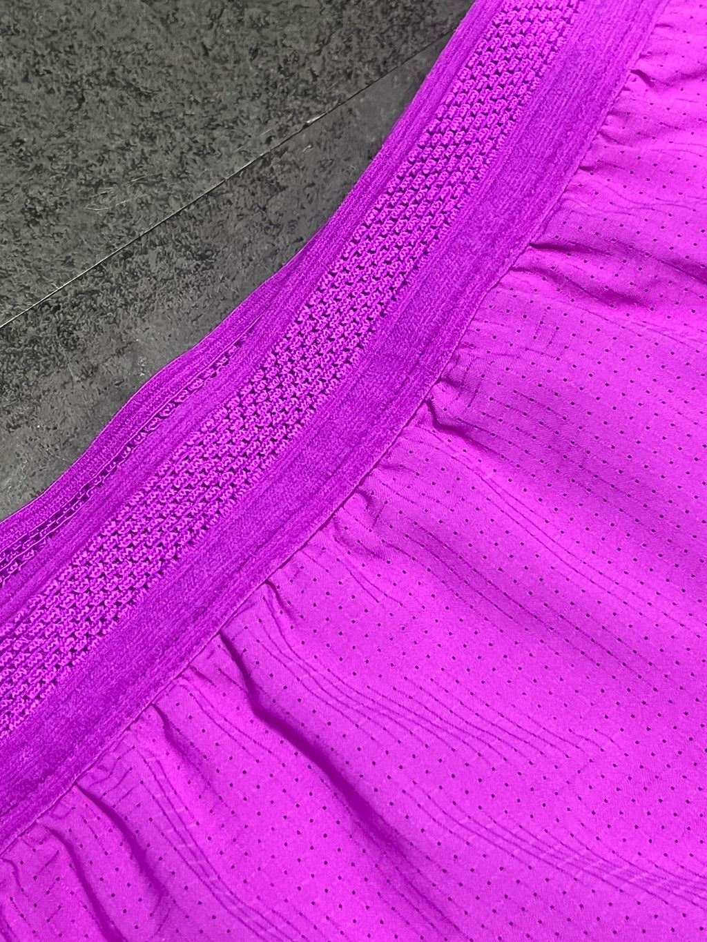 Purple Nike Men’s Dri Fit ADV Aeroswift 2” Racing Split Shorts