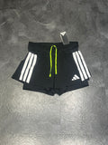 Black/White Adidas Men’s Adizero Gel Pocket 5” 2in1 Running Shorts