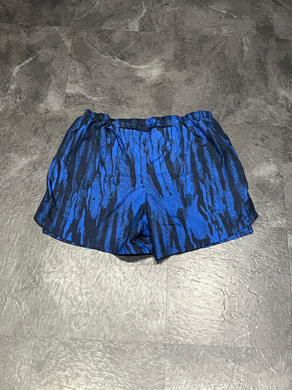 Blue/Black Nike Men’s Dri Fit Challenger Wild 7” Brief Lined Running Shorts