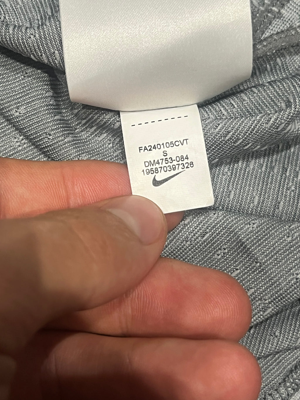 Grey Nike Men’s Dri Fit ADV Running T Shirt