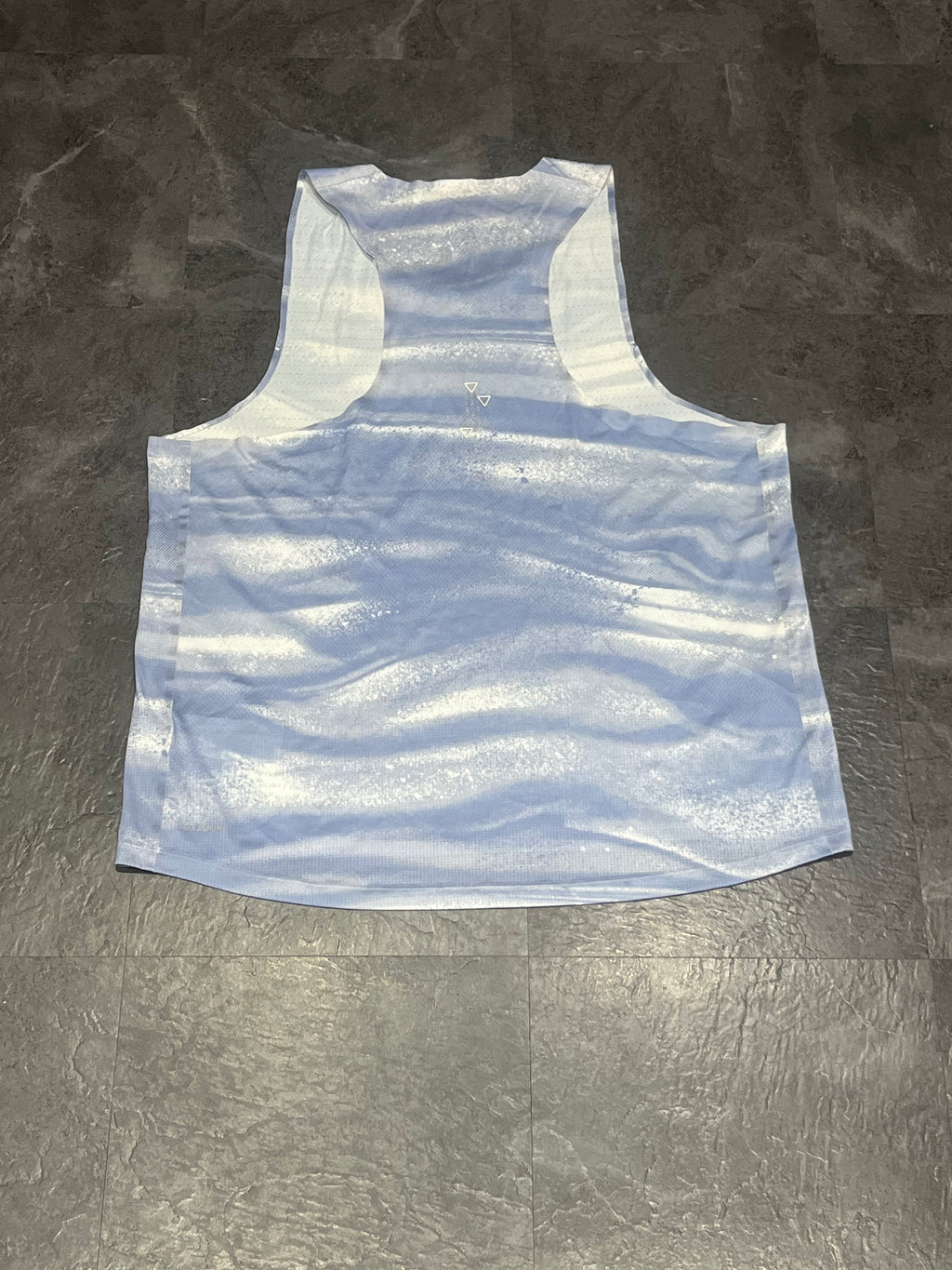 Cool Blue & White Puma Raceday Ultraspun Racing Singlet
