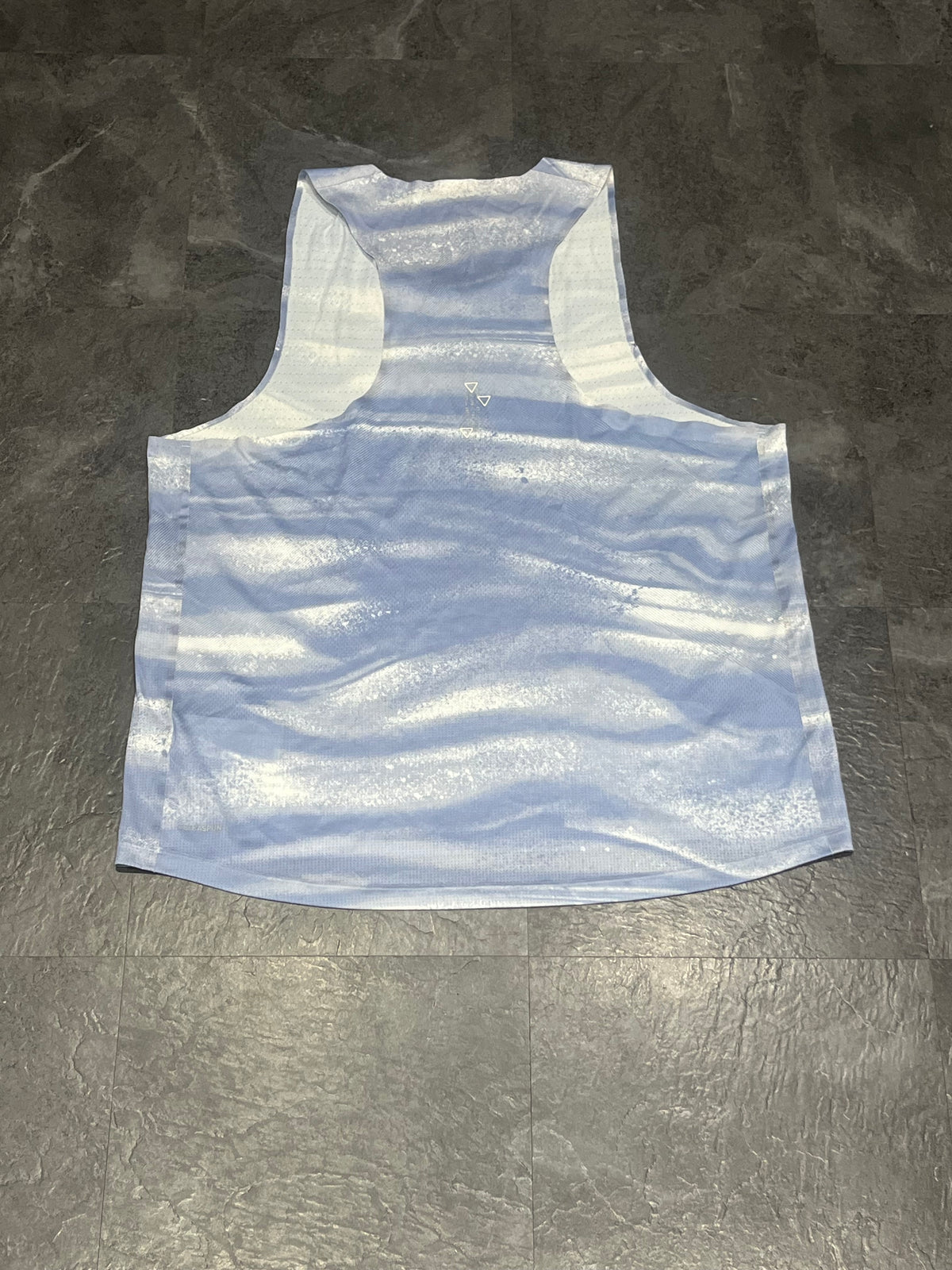 Cool Blue & White Puma Raceday Ultraspun Racing Singlet