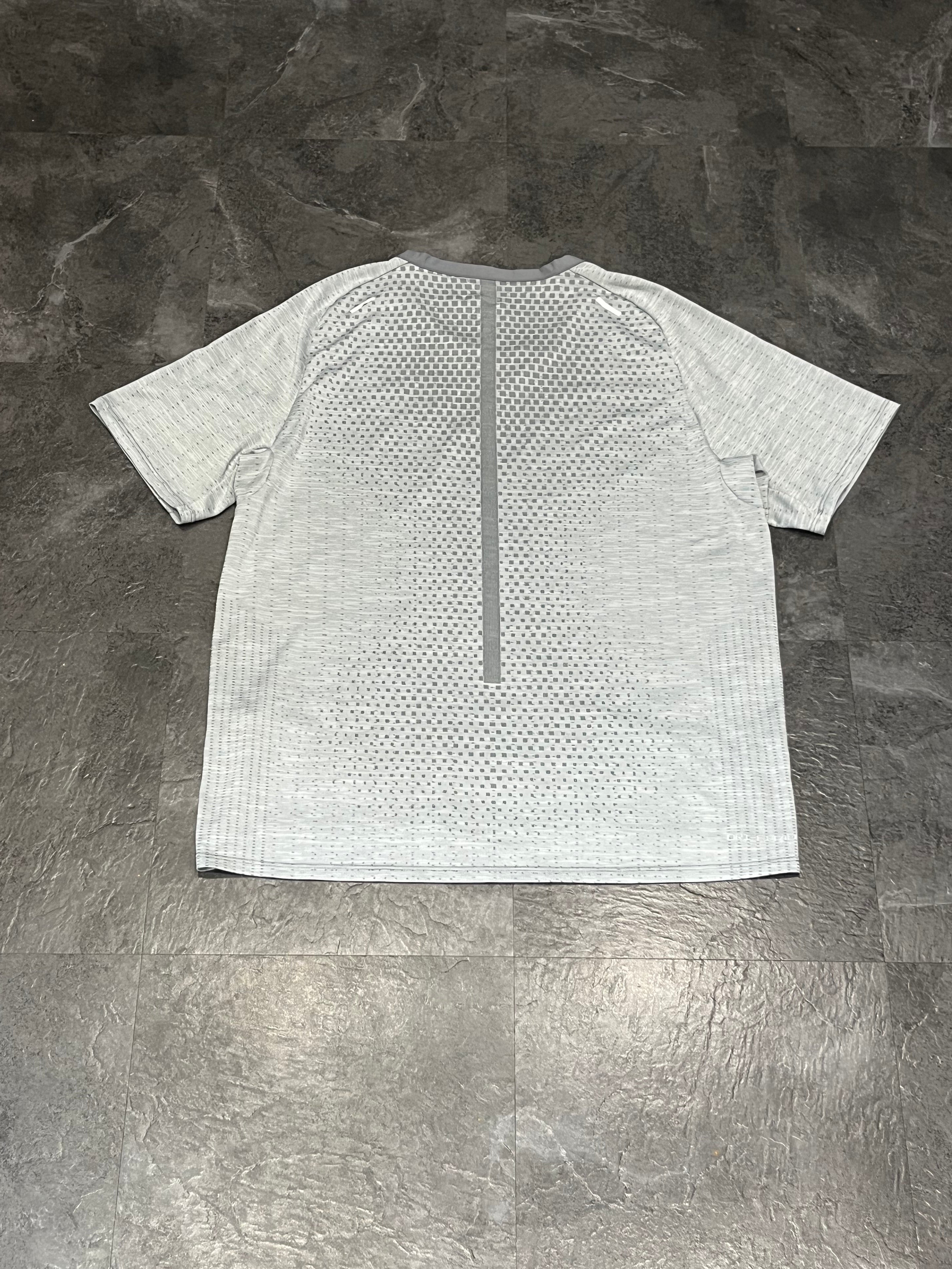 Grey Nike Men’s Dri Fit ADV Running T Shirt
