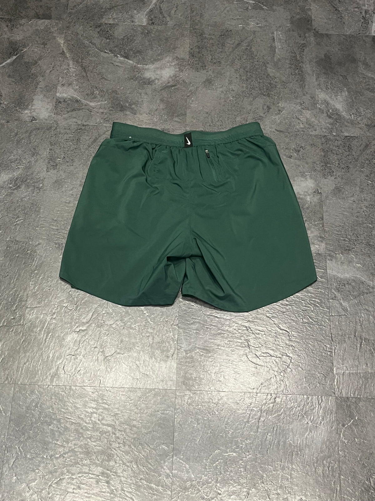 Green Nike Men’s Dri Fit Flex Stride 7” Brief Lined Running Shorts