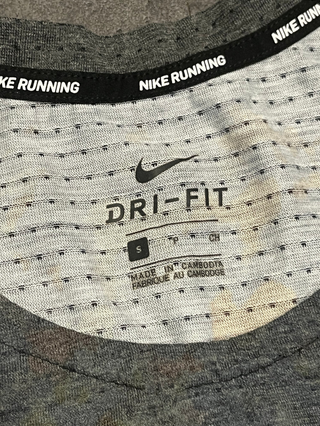 Floral Nike Men’s Dri Fit Miler Running Vest
