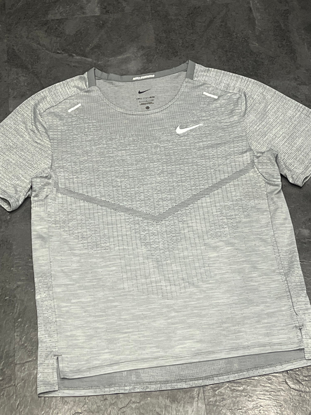 Grey Nike Men’s Dri Fit ADV Running T Shirt
