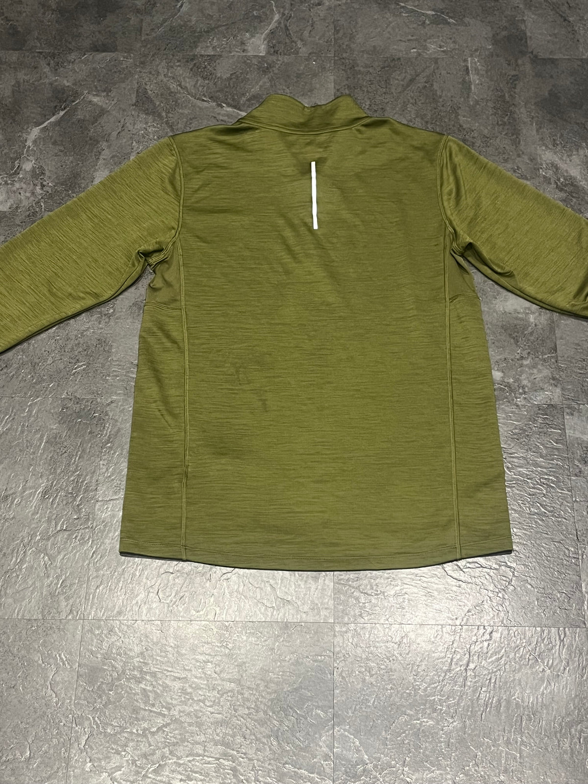 Green Nike Men’s Dri Fit Pacer 1/2 Zip Running Top