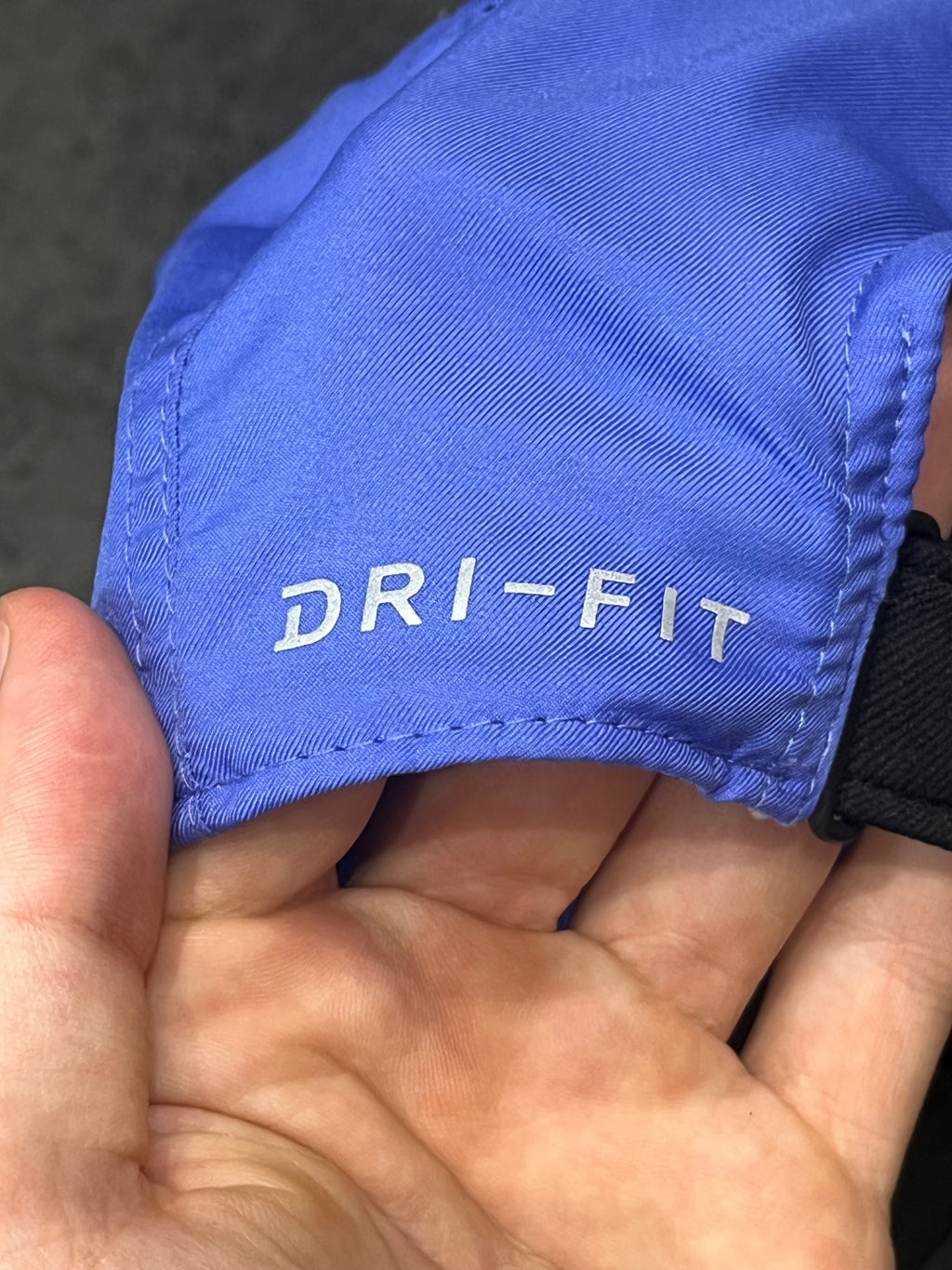 Vivid Blue Nike Dri Fit Featherlight Running Cap