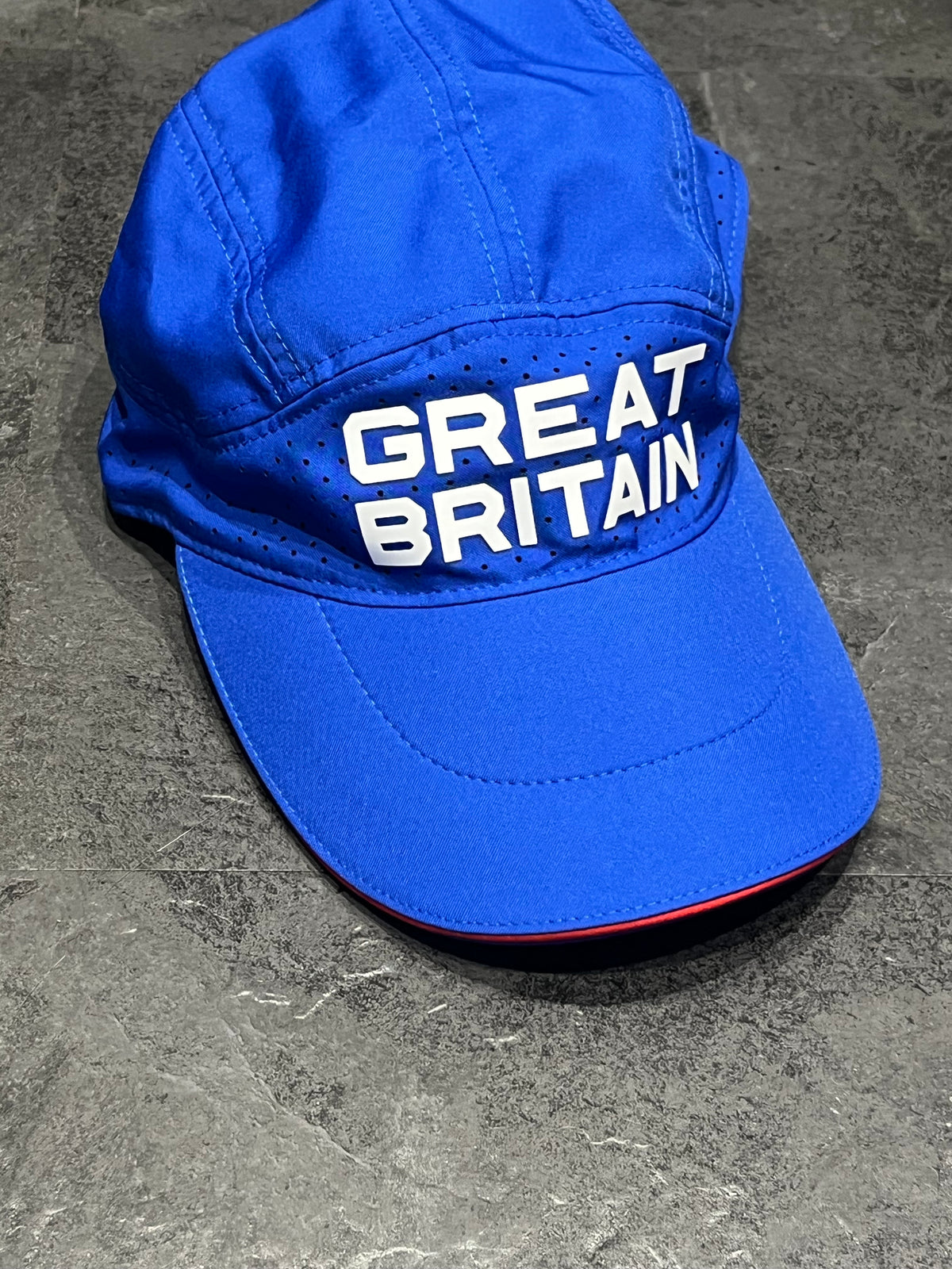 Blue Nike “Great Britain” Dri Fit Tailwind Running Cap - Unisex