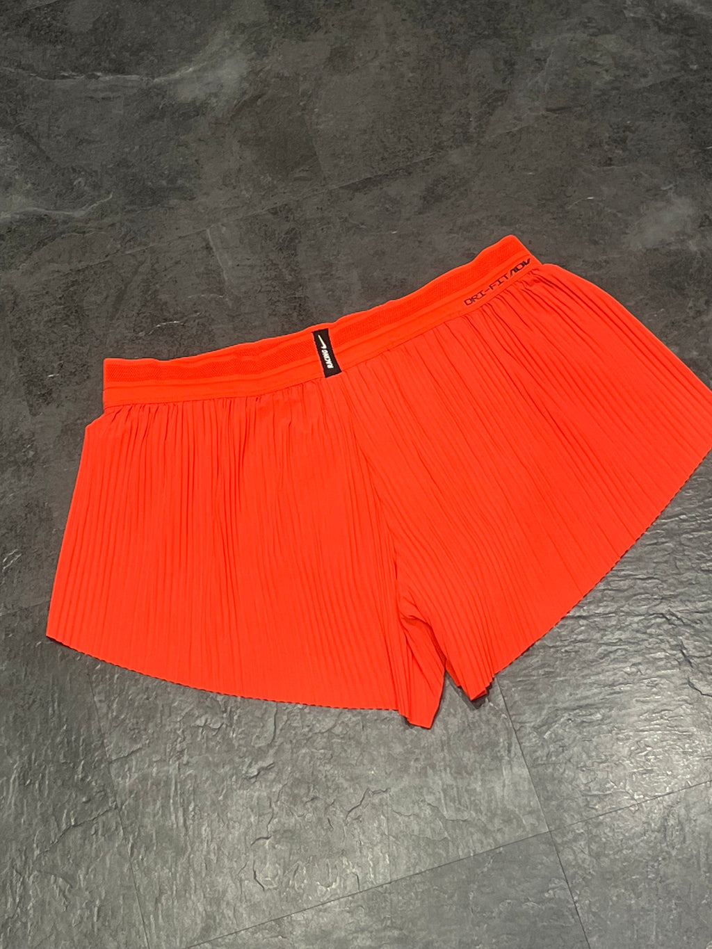 Bright Crimson Nike Women’s Dri Fit ADV Aeroswift 3” Racing Split Shorts