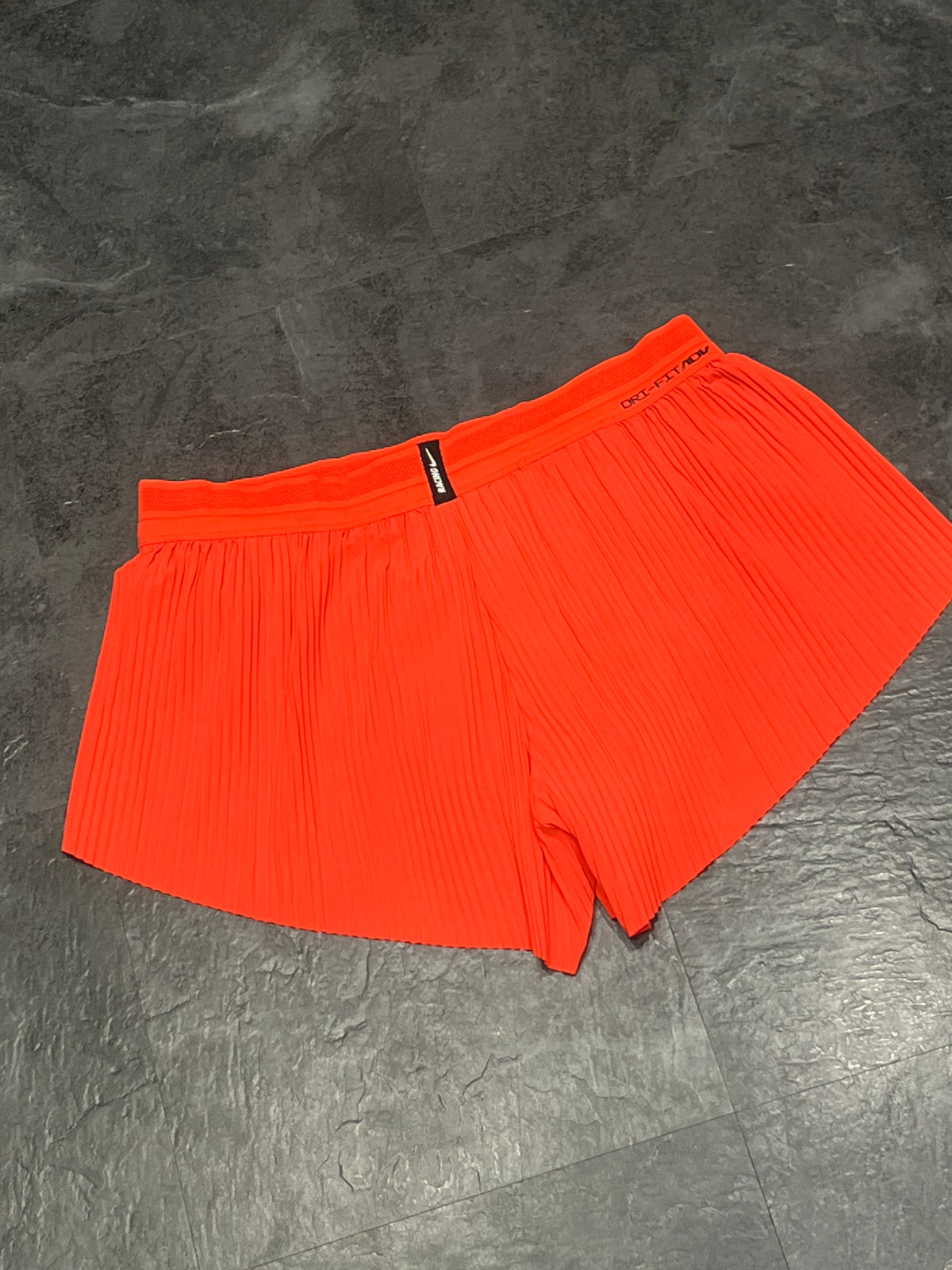Bright Crimson Nike Women’s Dri Fit ADV Aeroswift 3” Racing Split Shorts