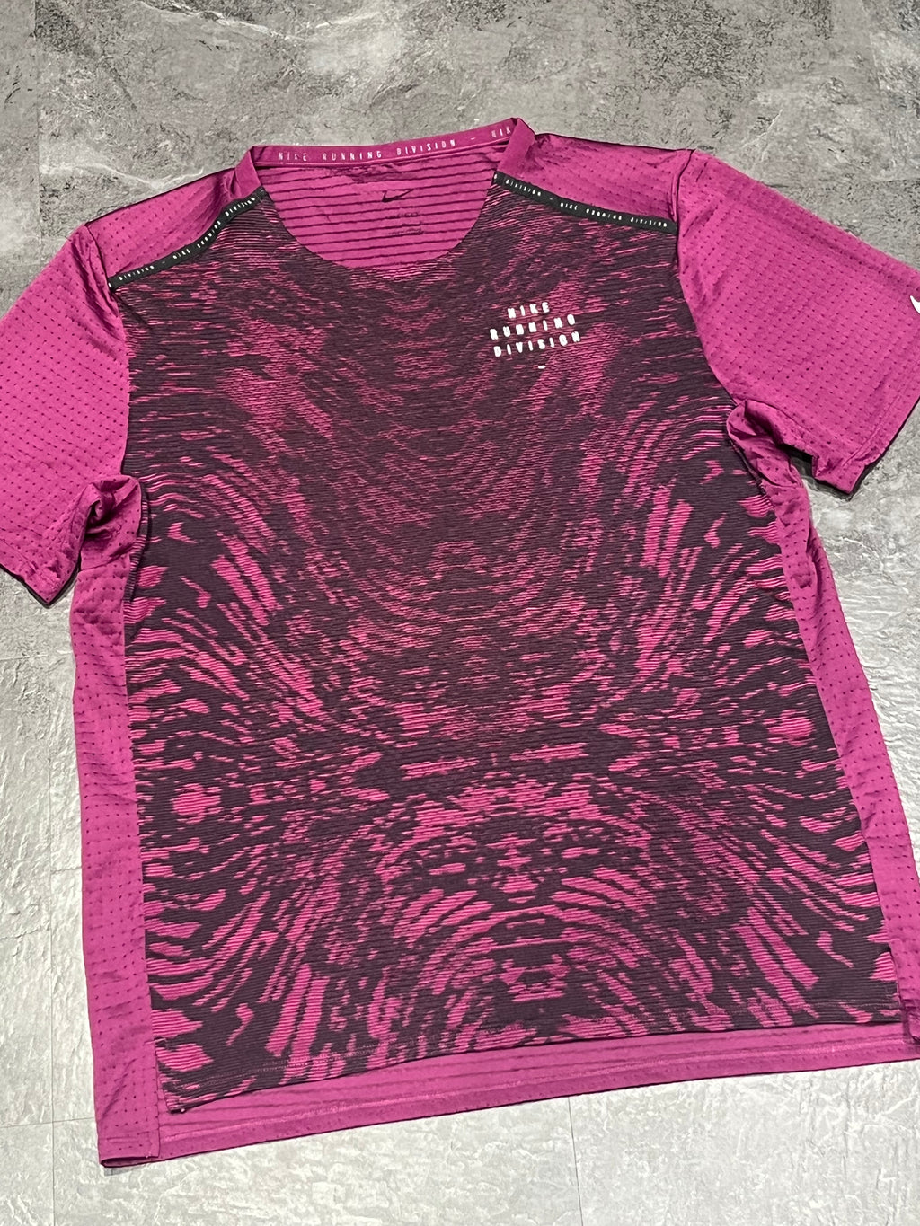 Purple Nike Men’s Dri Fit Rise 365 Running Division T Shirt