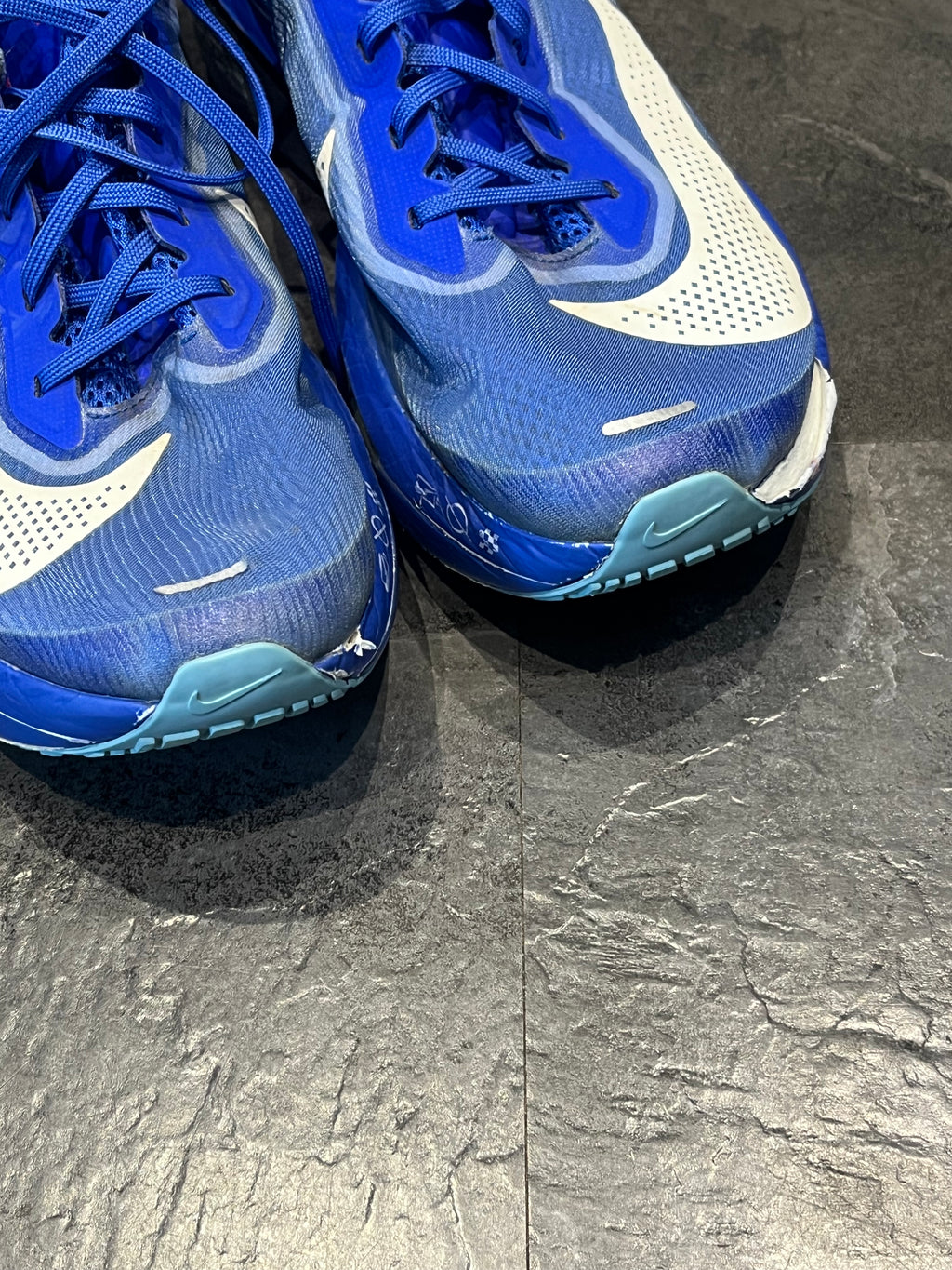 Blue Nike Zoom Fly 6 - Size 8