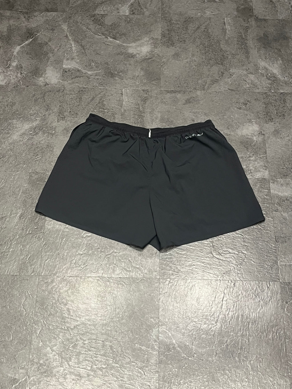 Black Nike Men’s Dri Fit ADV Aeroswift 4” Racing Split Shorts