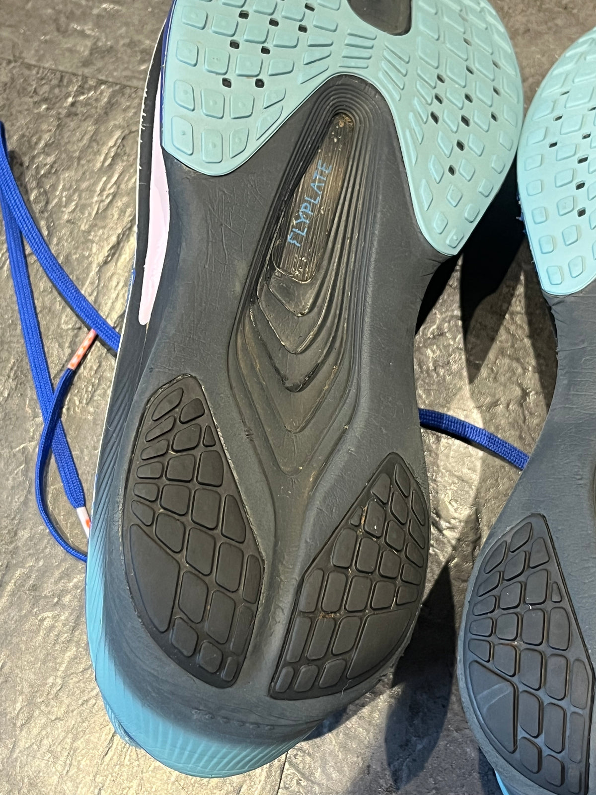 Blue Nike Zoom Fly 6 - Size 8