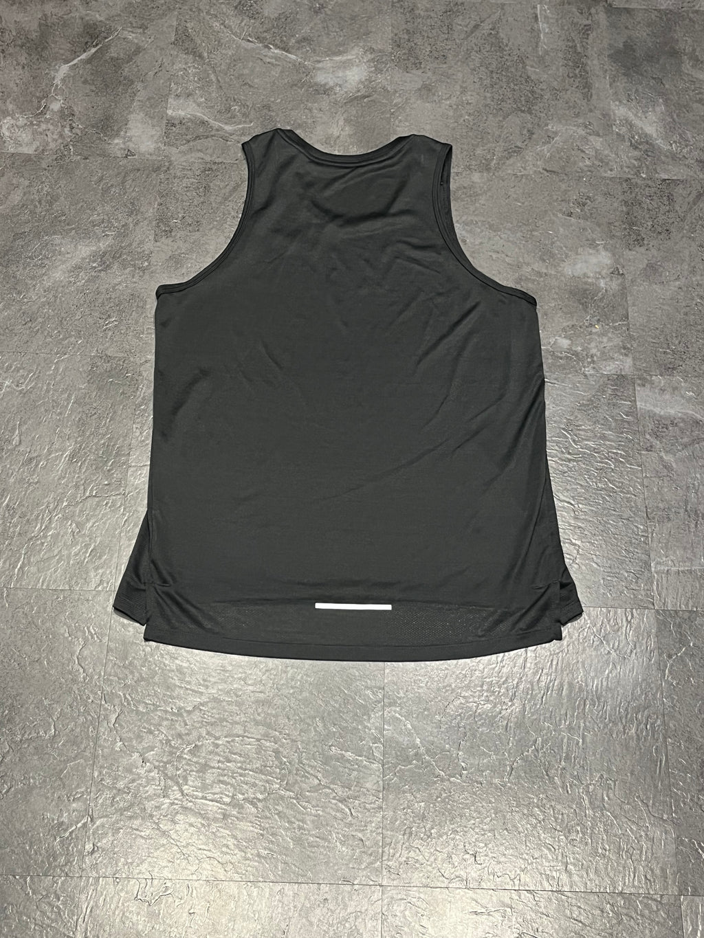 Black Nike Men’s Dri Fit Miler Running Singlet