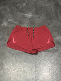 Red Nike Men’s Dri Fit ADV Aeroswift 2” Racing Split Shorts