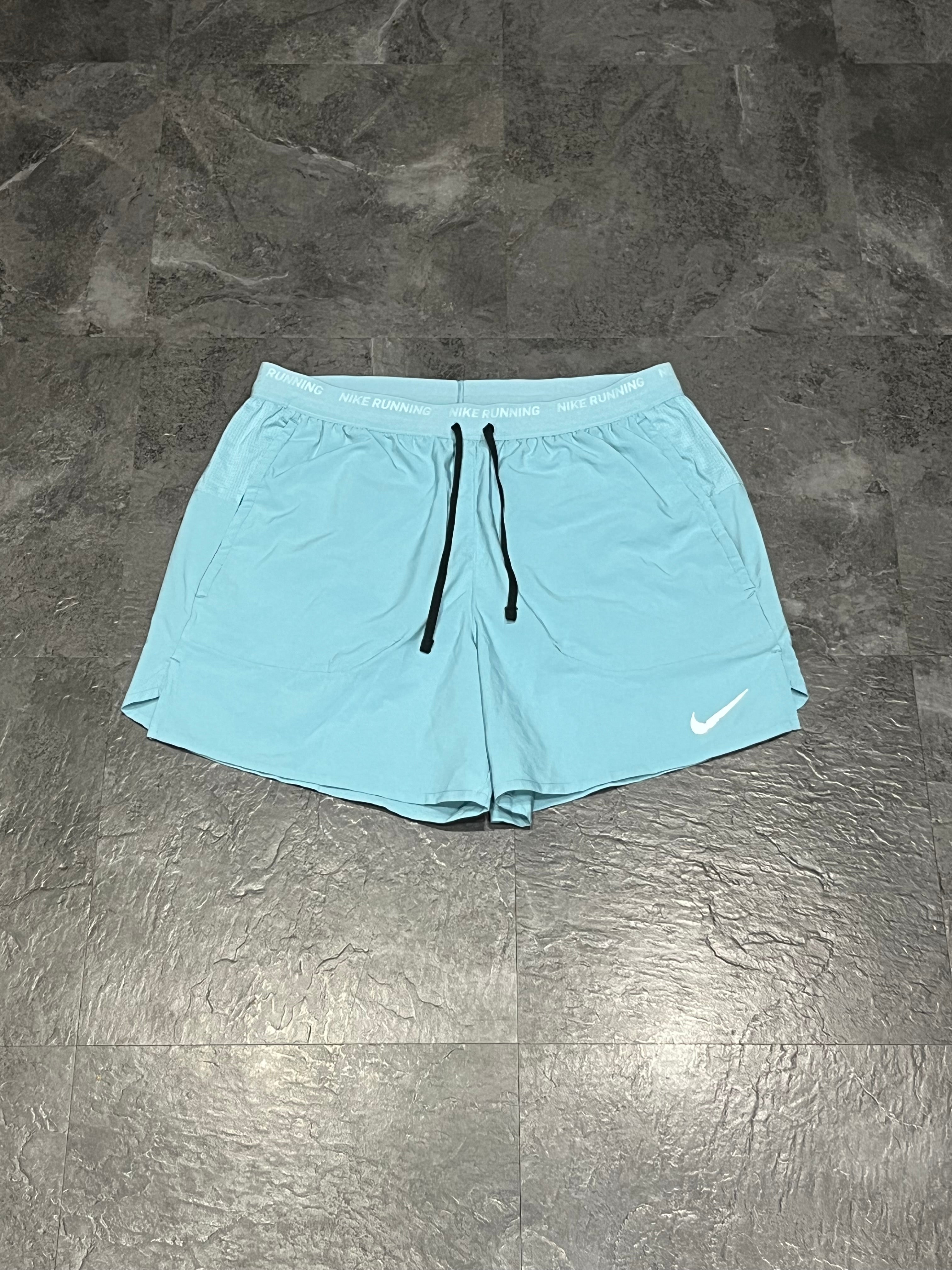 Light Blue Nike Men’s Dri Fit Flex Stride Brief Lined 5” Running Shorts