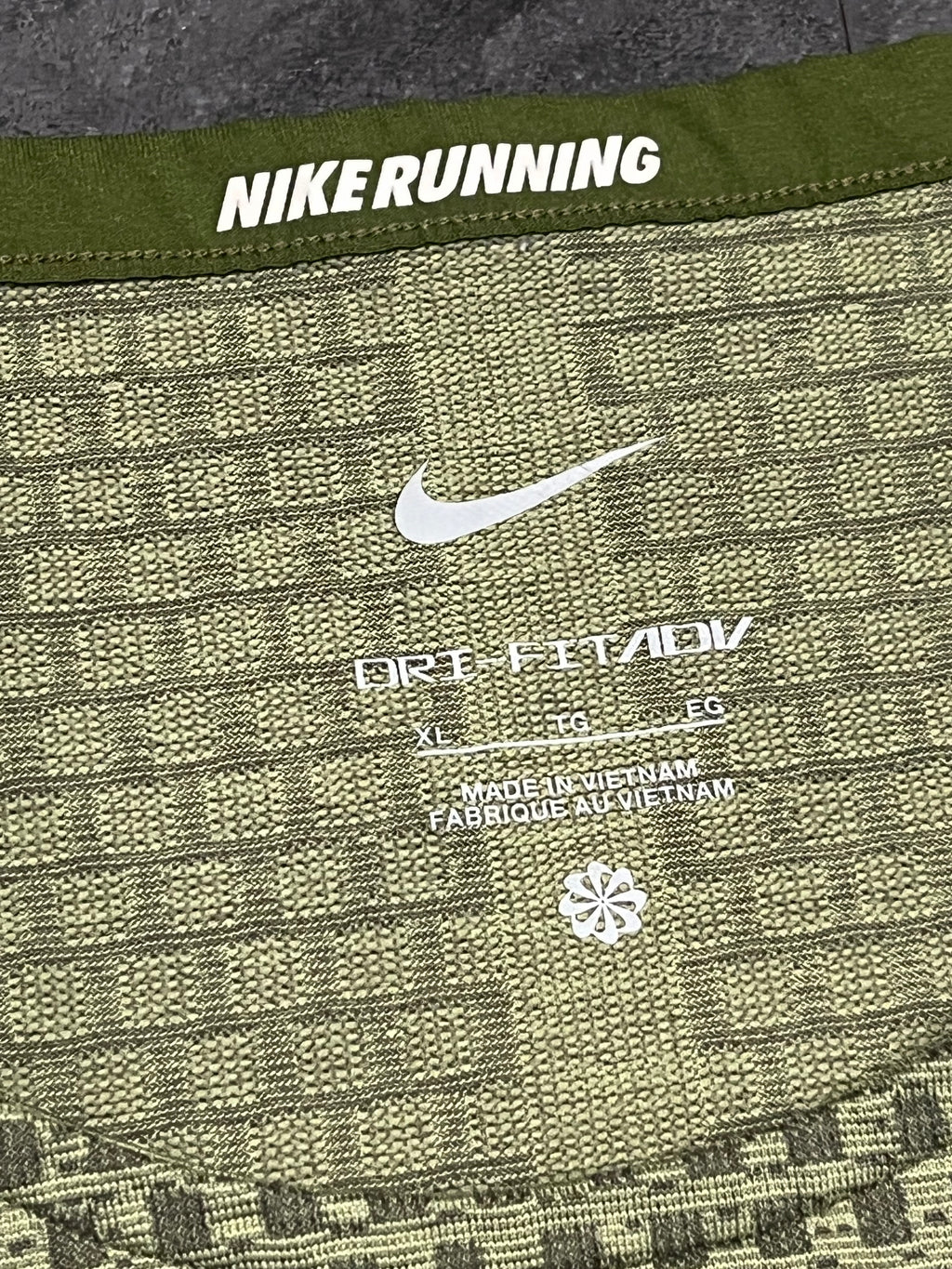 Green Nike Men’s Dri Fit ADV Running T Shirt