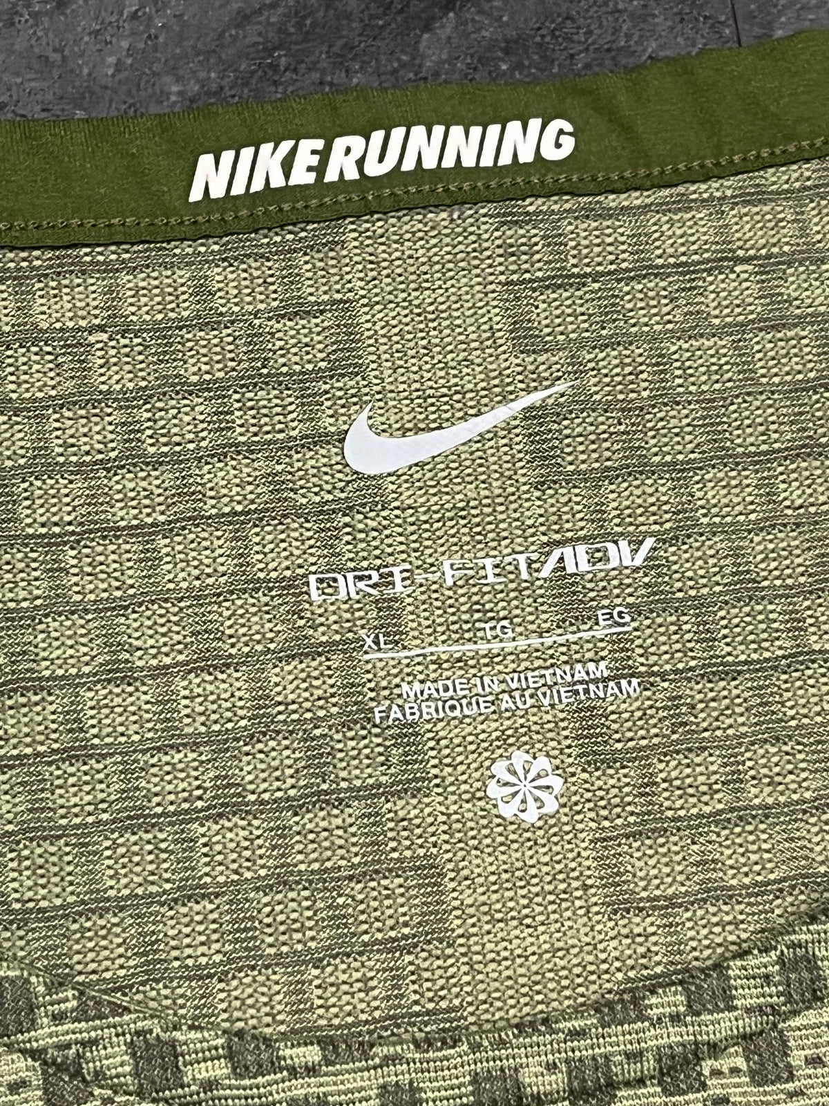 Green Nike Men’s Dri Fit ADV Running T Shirt