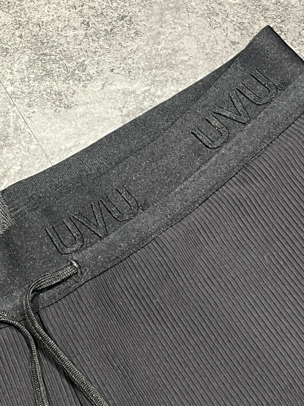 Black UVU Men’s Performance Running 1/2 Tights