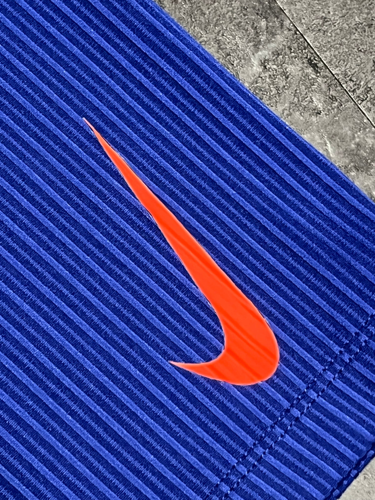 Blue & Orange Nike Men’s Dri Fit ADV Aeroswift Racing 1/2 Tights