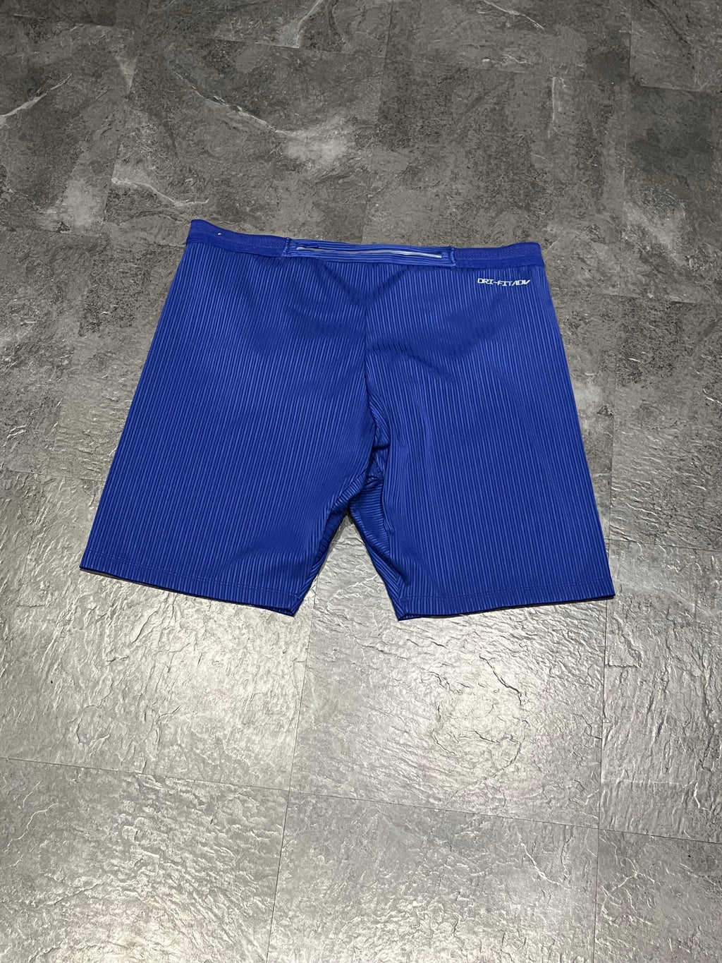 Blue & Orange Nike Men’s Dri Fit ADV Aeroswift Racing 1/2 Tights