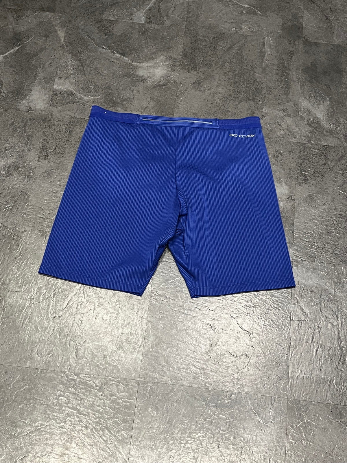 Blue & Orange Nike Men’s Dri Fit ADV Aeroswift Racing 1/2 Tights