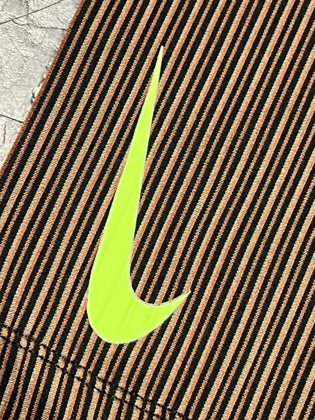 Brown & Green Nike Men’s Dri Fit ADV Aeroswift Racing 1/2 Tights