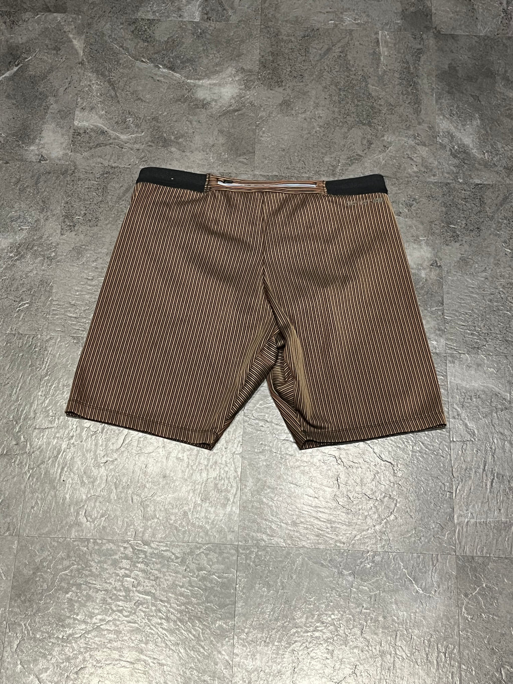 Brown & Green Nike Men’s Dri Fit ADV Aeroswift Racing 1/2 Tights