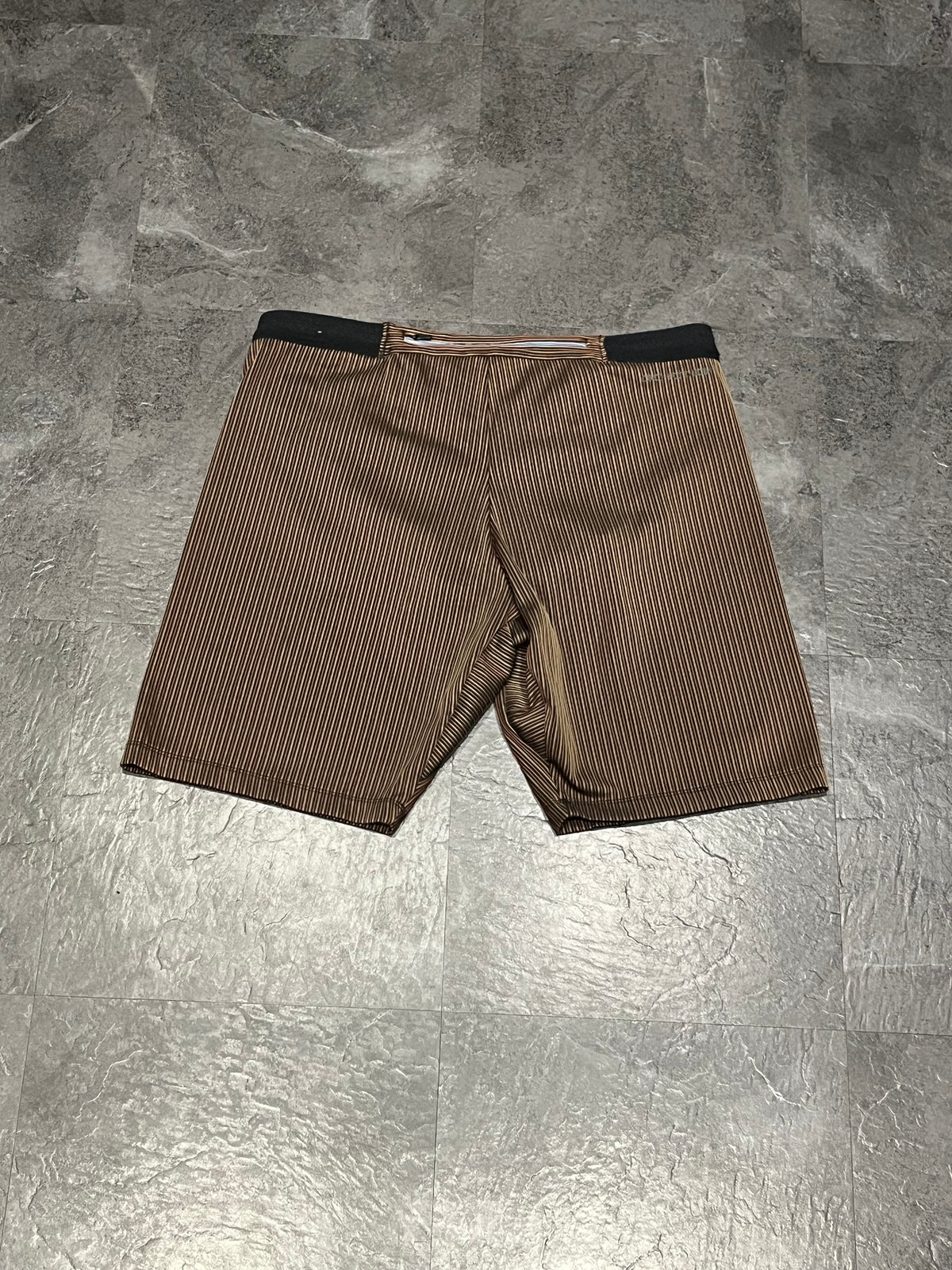 Brown & Green Nike Men’s Dri Fit ADV Aeroswift Racing 1/2 Tights