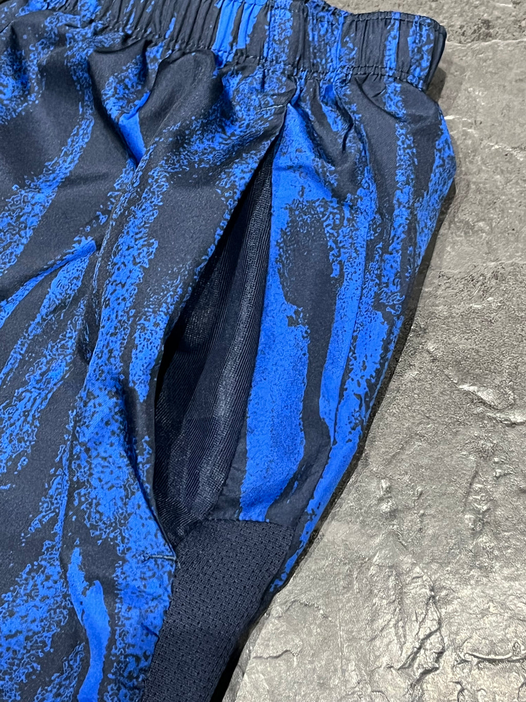 Blue / Black Nike Men’s Dri Fit Wild Challenger 7” Brief Lined Running Shorts