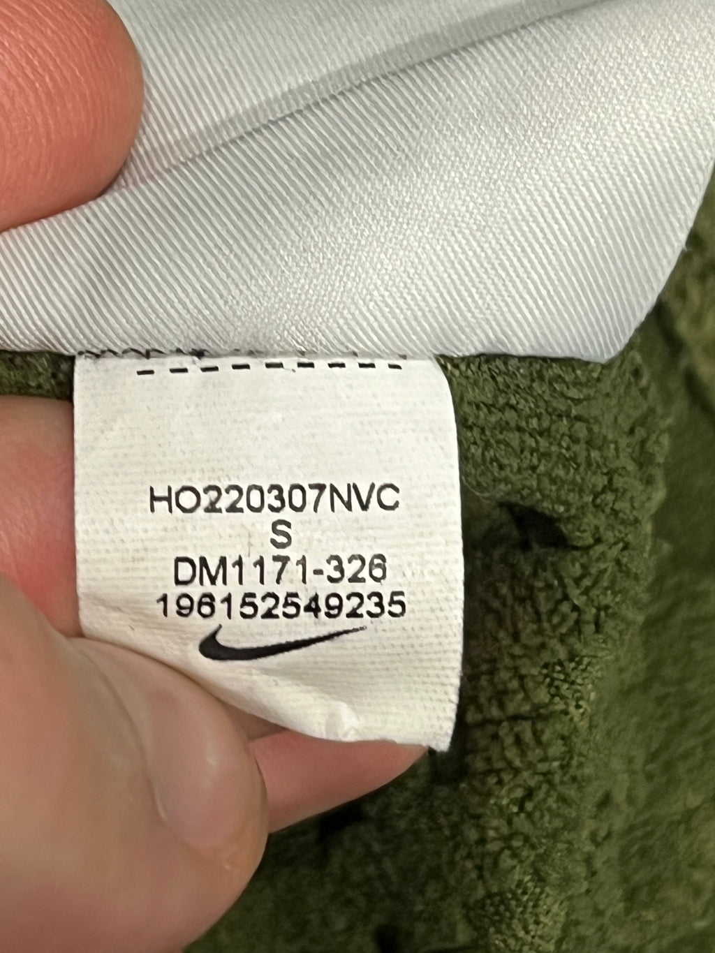 Green Nike Men’s Therma Fit 1/4 Zip Running Top