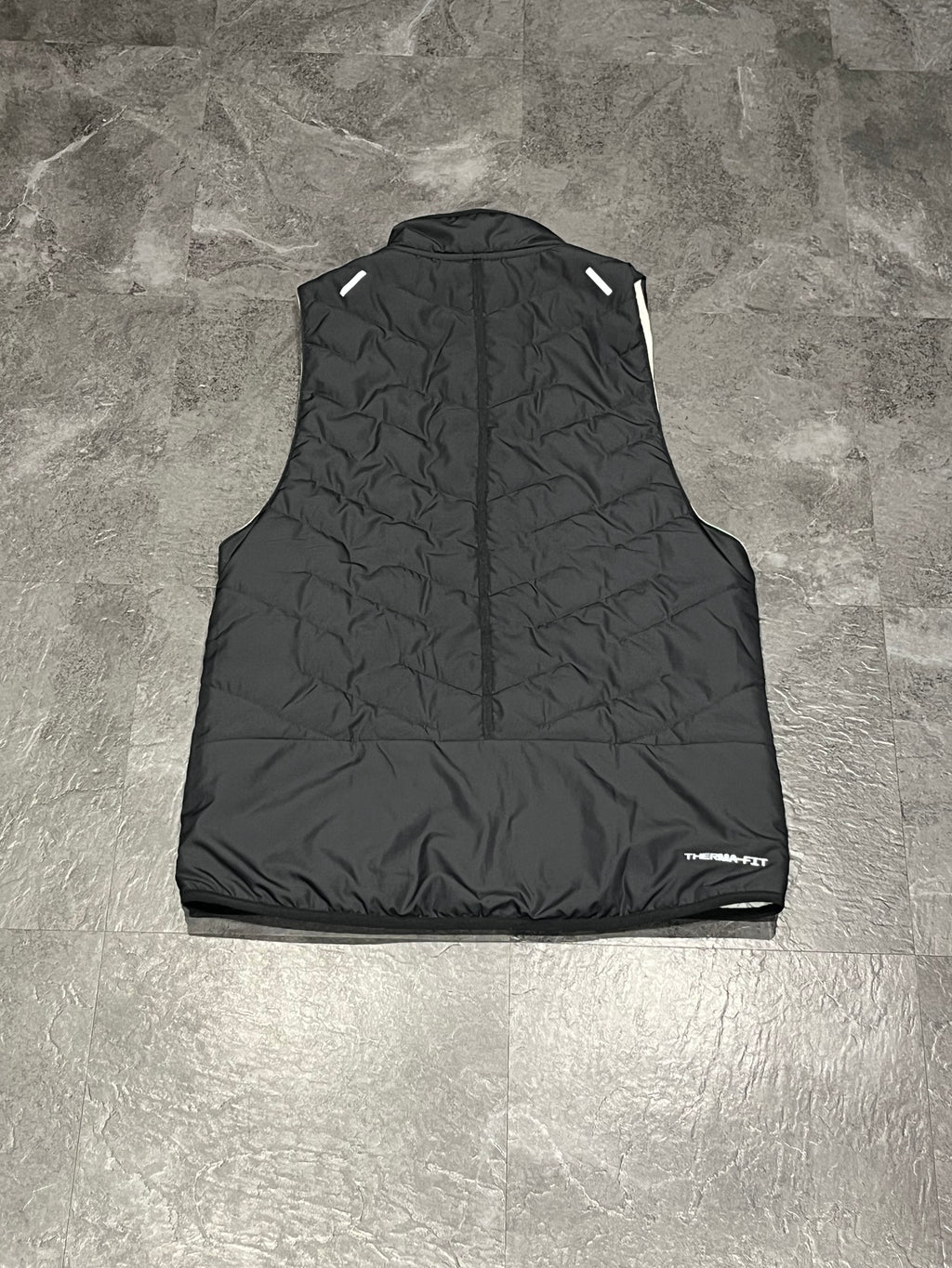 Black Nike Men’s Therma Fit Running Gilet